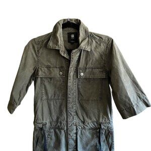 G-Star Raw Utility Straight Jumpsuit, Boiler suit coveralls overalls XS